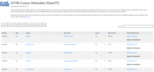 A New Application that Helps You Find Texts in the OpenITI Corpus - KITAB